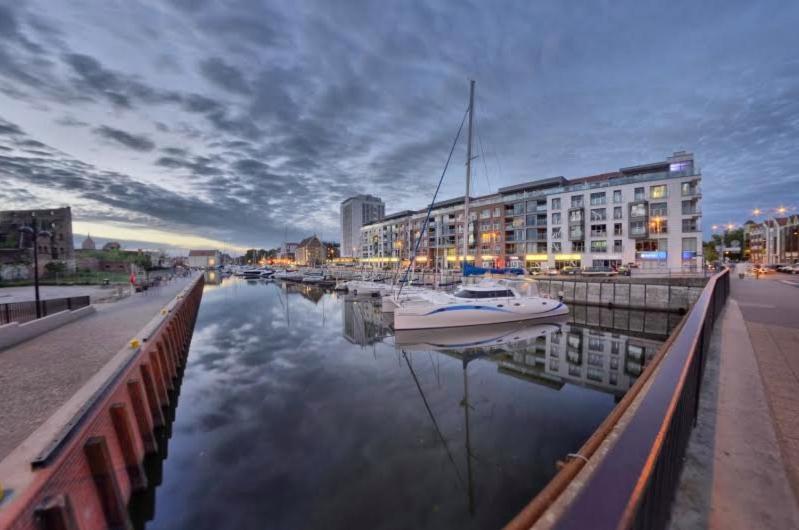 Elite Apartments Waterlane Spa Gdańsk Exteriör bild