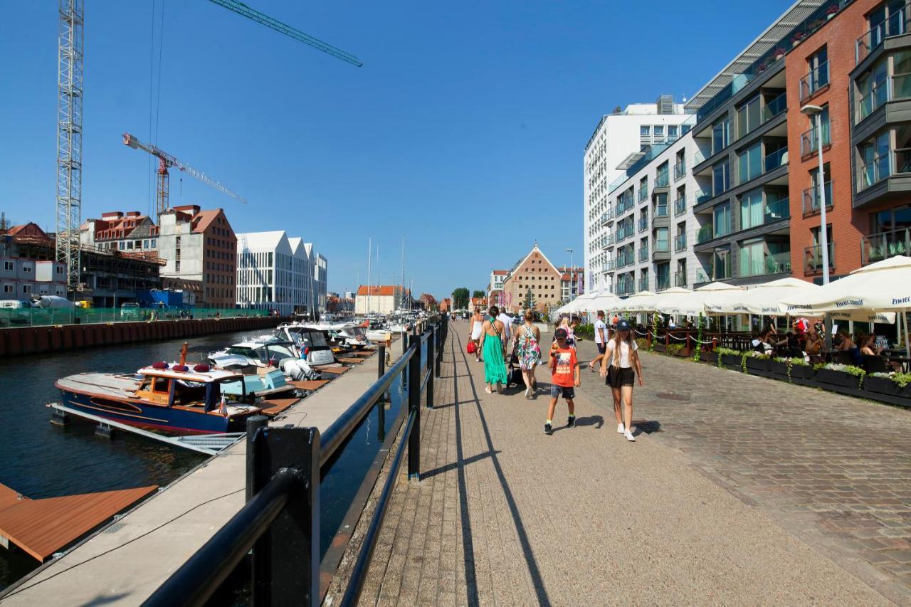 Elite Apartments Waterlane Spa Gdańsk Exteriör bild